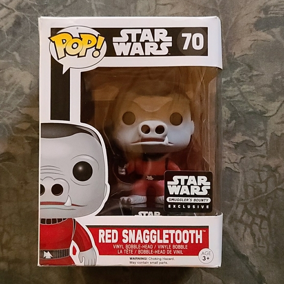 Funko Pop Red Snaggletooth Funko Other New Funko Pop Star Wars Red